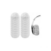 100 Pièces Hygiénique Couvre-Oreillettes Jetables Couvre-Oreillettes pour Casque pour la Plupart des Écouteurs avec Coussinets de 8 à 10 cm