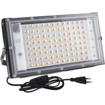 Lablanc - 100W Projecteur led Exterieur, Spot led Extérieur 10000LM Superlumineux, 3000K Blanc Chaud, IP65 étanche Eclairage de Sécurité pour