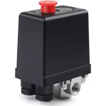 Lablanc - 220V Air Compressor Valve Automatic Pressure Switch Air Compressor Compressor Switch Control Valve for Quick Pressure Reduction(4 Holes)