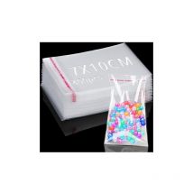 400 Pièces Sac Plastique Transparent 10x7cm Sachet Cellophane Sacs Auto-adhésifs Plastique opp Sachet Biscuit Sachet Emballage Transparent Petits Sac