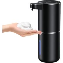 Lablanc - Automatischer Seifenspender mit Wandbefestigung und Infrarotsensor, 380 ml elektrischer Seifenspender Ohne Bohren, usb wiederaufladbar,