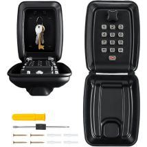 Lablanc - Boite a Clefs Securisee Exterieur,Boite a Clé avec Code 12 Chiffres,Boite à Clé Sécurisée,Boite a Clef Étanche et Antirouille,Boite a Clefs