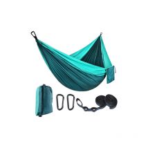 Camping Hammock, Outdoor Hanging Hammock for 2 People, 300 kg Load Capacity, 300x200 cm, Breathable, Portable, Ultra-light Robust Nylon Fabric
