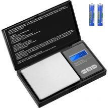 Digital Précision 500g / 0.01g, Balance de Cuisine en Acier Inoxydable avec écran lcd, pour Peser des Herbes, des Bijoux - Lablanc