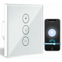 LaBlanc - Dimmer, Prozentfunktion, WLAN-Lichtdimmer mit Timerfunktion, WLAN-Sprachsteuerung, Einbauleuchten-Dimmer