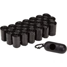 Hundekotbeutel mit Spender und Leinenclip, geruchslos, 300 Stück, 20er Pack à 15 Stück - Lablanc