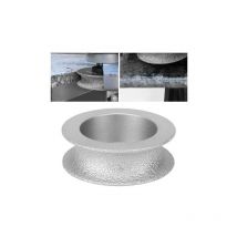Meule diamantée à haut rendement,Meulage Diamant Brasé,Meule Pour Meuleuses D'Angle outil de meulage résistant à l'usure 7,3 cm pour verre en