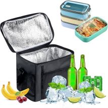 Lablanc - Petite Glaciere Souple Isotherme,Sac Isotherme 10l,Sac Pique Nique Pochette Isotherme,Sac Refrigerant,Sac a Lunch,Petit Sac Isotherme 10