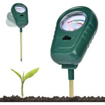 Lablanc - pH Mètre du Sol, Testeur Plante 3-en-1 pour Sol Humidité/Fertilité/pH pour Entretien Plantes, idéal pour Jardin, pelouse, Ferme, intérieur