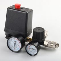 Lablanc - Pressure switch, air compressor, compressor pressure regulator with gauge, regulating valve