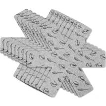 Lablanc - Protection Casseroles et Protège-Poêle, 8 Pièces Poele Protection(38 cm), Premium Coussinets D'intercalaire Séparé et Protéger Les Surfaces