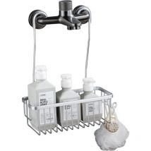 Lablanc - Serviteur de Douche a Suspendre en Aluminium Étagère de Douche, Panier de Douche sans Perçage, Etagère de Douche à accrocher au Mitigeur de