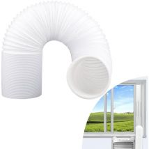 Lablanc - Tuyau Climatiseur Mobile, Tuyau d'Évacuation Climatiseur en Matièrè pp 15cm de Diamètre avec Longueur de 2M Universel Tuyau Kit pour