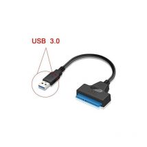 USB-zu-SATA-Adapterkabel für 2,5-Zoll-SSD/HDD-Laufwerke, externer SATA-zu-USB-3.0-Konverter und Kabel, USB-3.0-zu-SATA-III-Konverter