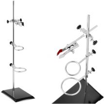 Laborstativ Laborständer Klemme Muffe Laborstativ 570 mm Set Stativklemme Ringe