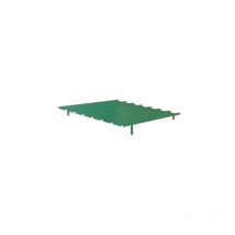 Lacado -Dach fÐ r modulare Zwinger 2 x 1,35 m
