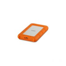 Lacie - Rugged usb-c - 4000 Go - 2.5 - 3.2 Gen 1 (3.1 Gen 1) - 5400 tr/min - Orange - Argent (STFR4000800)