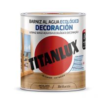 Ökologischer Lack auf Wasserbasis Dekoration glänzend farblos 750ml titanlux m20100034