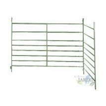 Suinga - Zaun Zaun Aluminium lackiert 2 x 1 Meter