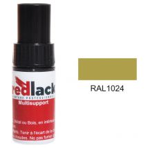 Lackstiftflasche Ockergelb ral 1024 Seidenmatt Mehrflächen Redlack