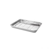 Plat a four avec grille 21,5X15X2CM - Lacor