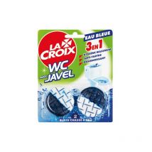 LA CROIX - Lacroix wc bloc chasse eau bleue 2x48g