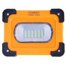 Trade Shop – SPOTLIGHT LED LEUCHTE FARO – Tragbare 30W 1500 Lumen – 55 – ABS + PC – 7200 mAh – 10-20 Stunden