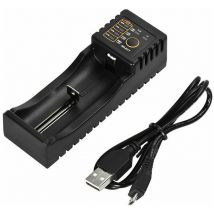 Ladegerät für 1,2 V/3,7 V/3,2 V/3,85 V Aa/Aaa 18650/18350/10440/14500/16340 Lithium-Nimh-Akkus