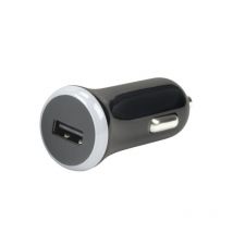 001280 Ladegerät de mobiles Gerät Smartphone, Tablet Schwarzes Feuerzeug de Zigarette Auto - Mobilis