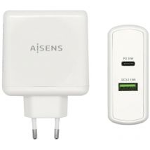 Ladegerät Usb-c Pd3.0 30w Usb-a Qc3.0 18w White Aisens Asch-2pd30qc-w