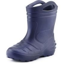 Ladeheid Gummistiefel Kinder Federleichte Eva Regenstiefel Für Mädchen Und Jungen Thermo Gummistiefel Gefüttert Kl051 (dunkelblau, 31 Eu)