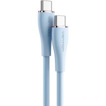 Vention - Ladekabel Usb Typ C Auf Usb Typ C 100 W Schnellladekabel 480 Mbps Pink 1,5m