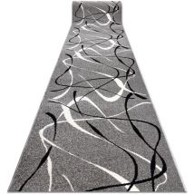 Läufer silver choco grau 100 cm grey 100x940 cm