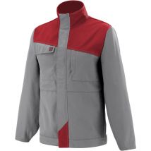 Blouson grenat mineral gris / rouge xl