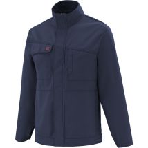 Blouson jaspe bleu marine m
