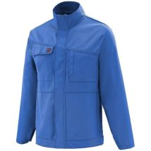 Blouson jaspe bleu azur l