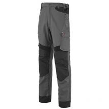 Pantalon poches taille volantes rotor gris acier / noir s - FR(40)