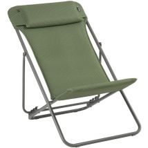 Lafuma Mobilier - LaFuma LFM5175 Olive maxi transat + Transat bec