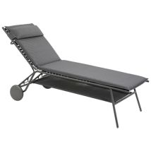Lafuma Miami Ii Haut Becomfort Duo Sonnenliege Gartenliege Relaxliege Dark Grey