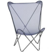 Lafuma Mobilier - Fauteuil Papillon - Maxi Pop Up - Batyline Iso - Bleu Ocean