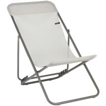 Mehrpositions-Klapp-Liegestuhl - Breite 52cm - Transatube 2 - Batyline Iso - Beige Seigle Lafuma Mobilier