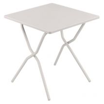 Lafuma Mobilier - Table De Jardin Pliante 647072cm - Balcony - Acier - Beige Seigle -