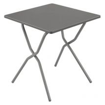 Lafuma Mobilier - Table De Jardin Pliante 647072cm - Balcony - Acier - Gris Titane -