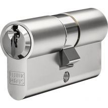 Wink-Haus az Doppelzylinder Schließzylinder lp 35 / 60mm Messing vernickelt matt