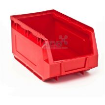 ADB - Ergobox Lagersichtkasten rot Grösse 3 Sichtlagerkasten Stapelbox Schütte