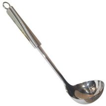 Cucharón de acero inoxidable 18/10 – Utensilio de cocina ergonómico – Apto para lavavajillas