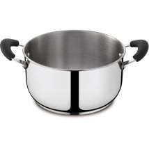 Lagostina Gioiosa Casseruola Fonda Con 2 Maniglie, Acciaio Inox 18/10, Diametro Ø 18 Cm, 2.3 Litri, Pentola Induzione, Gas E Forno Fino A 250 °c, 