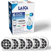 Laica Fast Disk Ricambio Filtro per Acqua 6 Pezzi