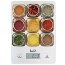 KS1040 balance de cuisine Multicolore, White Countertop Rectangle Balance de cuisine électronique de balance de cuisine - Laica