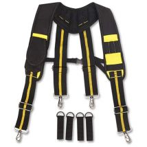 L'aimant en y accroche la charge du sac à la ceinture du sac à outils